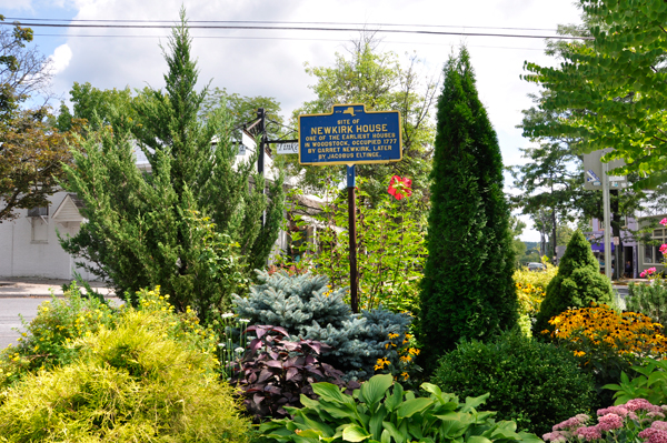 site of Newkirk House in Woodstock